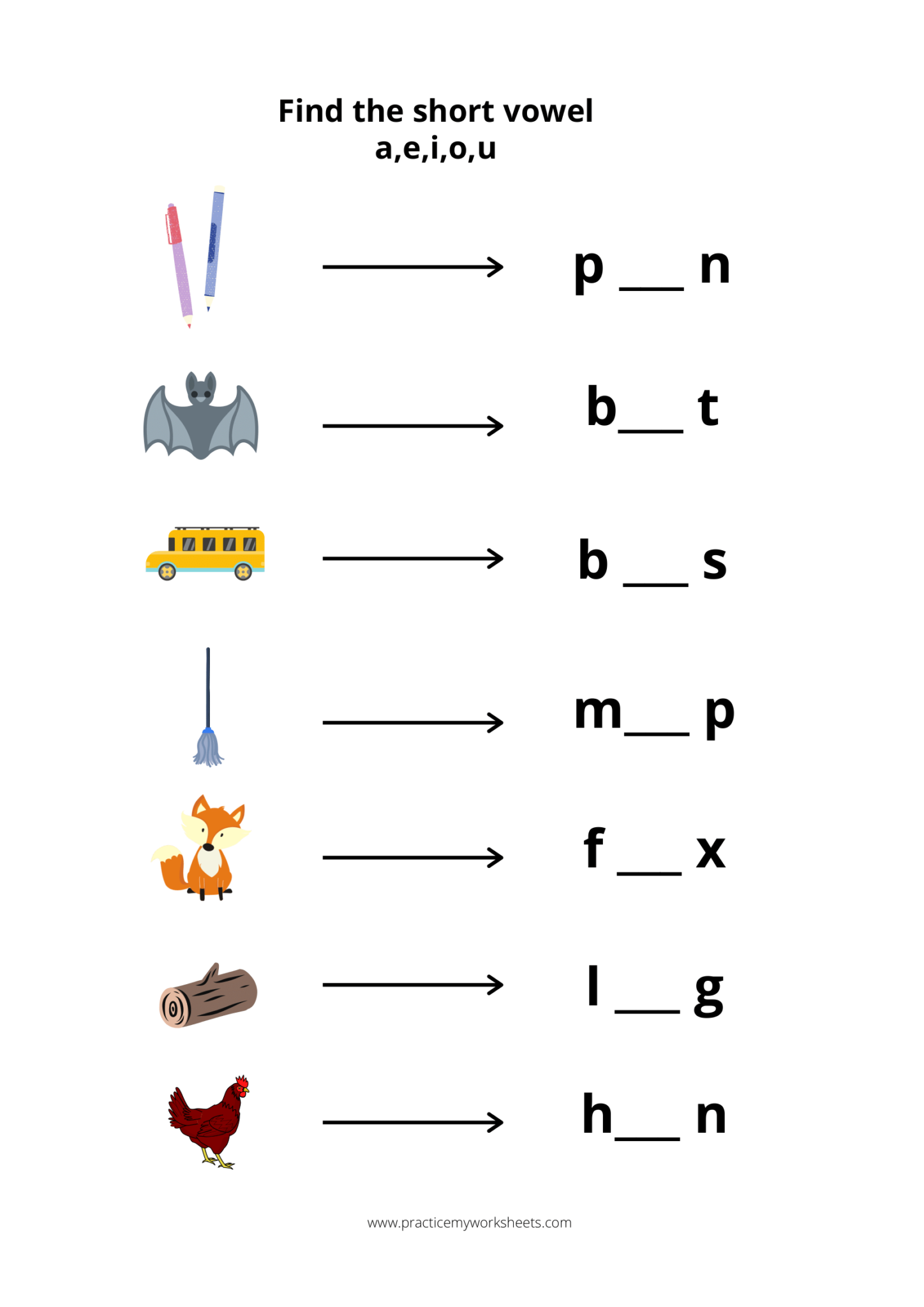 Vowels and Consonants For Kindergarten | Free Worksheets