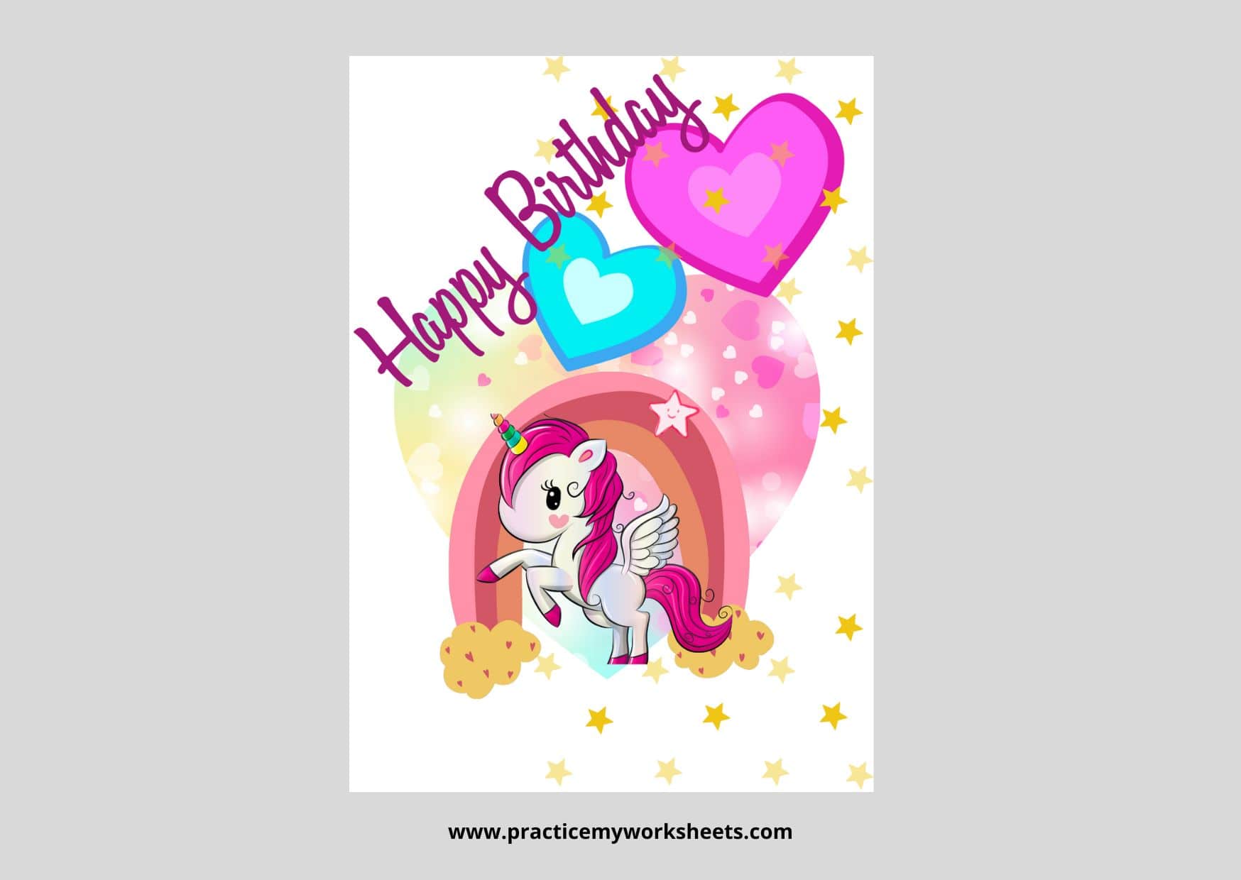 Free Printable Birthday Cards For Kids