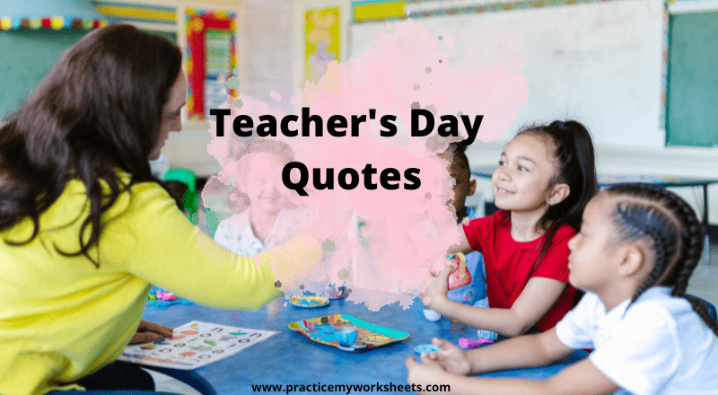 Teacher's Day Quotes