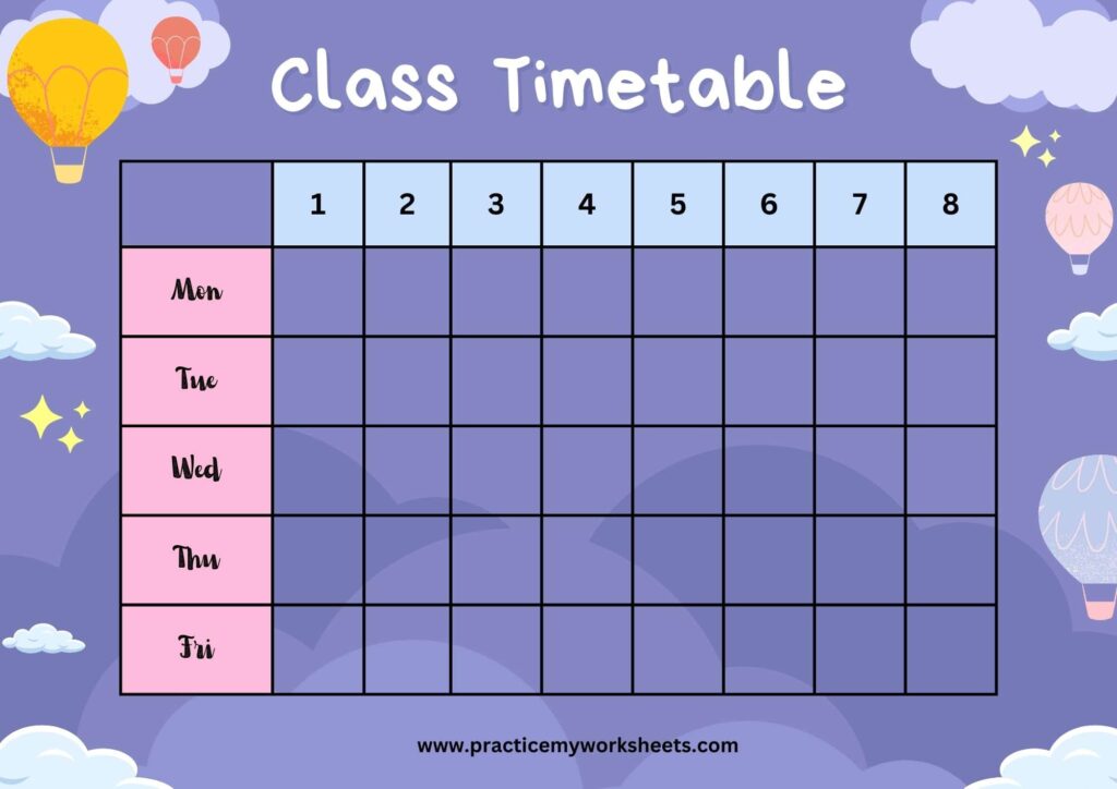 timetable